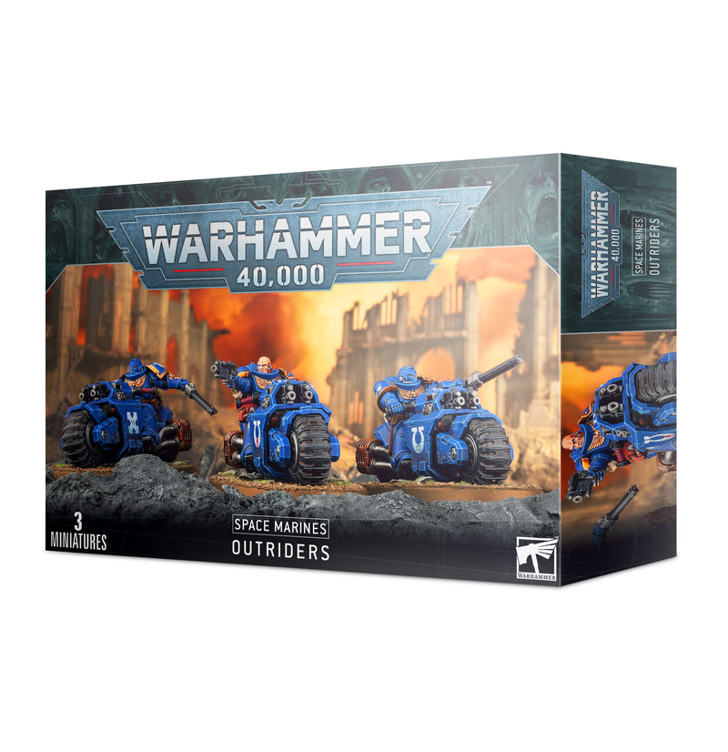 Warhammer 40,000 - Space Marines -  Outriders - Miniature -  Games Workshop