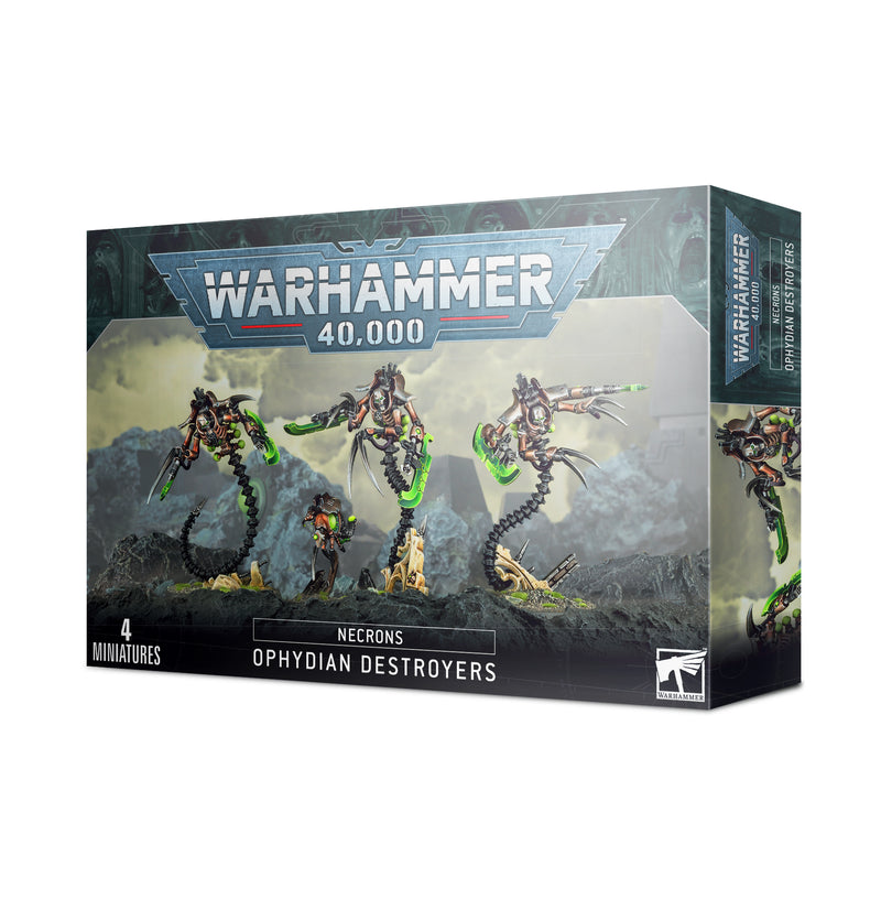 Warhammer 40,000 - Necrons - Ophydian Destroyers - Miniature -  Games Workshop