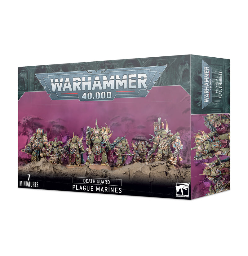 Warhammer 40,000 - Death Guard - Plague Marines - Miniature -  Games Workshop