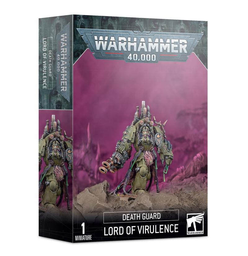 Warhammer 40,000 - Death Guard - Lord of Virulence - Miniature -  Games Workshop