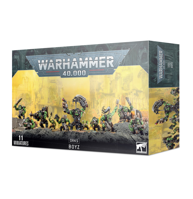 Warhammer 40,000 - Orks - Boyz ( 11 Miniatures ) - Miniature -  Games Workshop