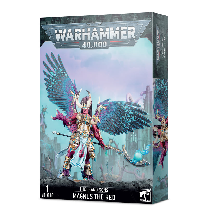 Warhammer 40,000 - Thousand Sons - Magnus the Red: Daemon Primarch of Tzeentch - Miniature -  Games Workshop