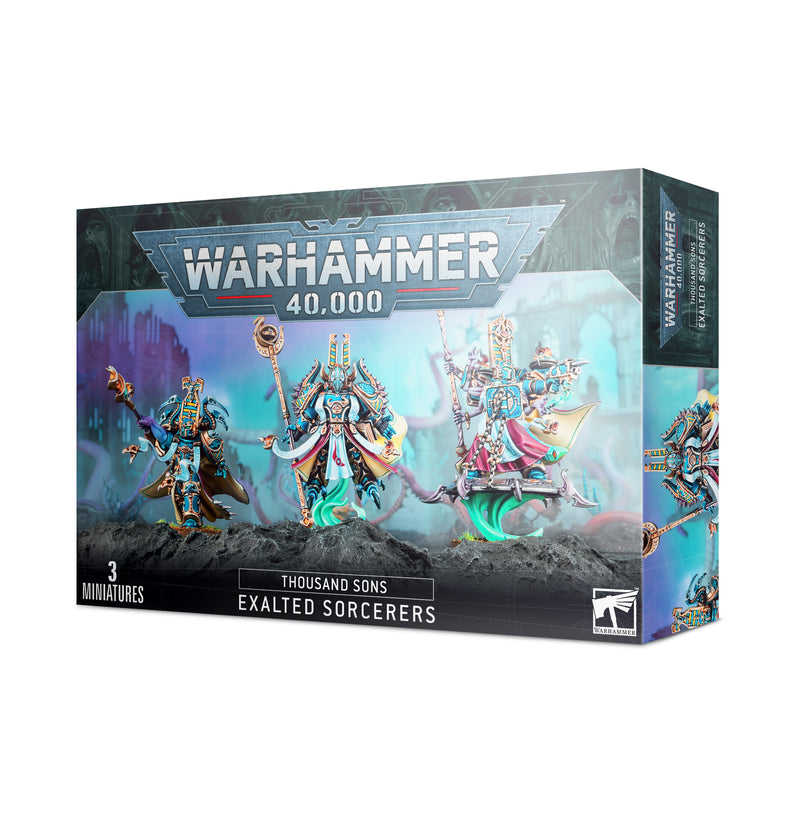 Warhammer 40,000 - Thousand Sons - Exalted Sorcerers - Miniature -  Games Workshop