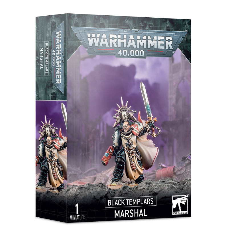 Warhammer 40,000 - Black Templars - Marshal - Miniature -  Games Workshop