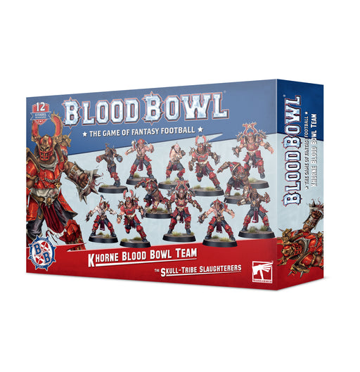 Blood Bowl - Khorne Team - The Skull-Tribe Slaughterers - Miniature -  Games Workshop