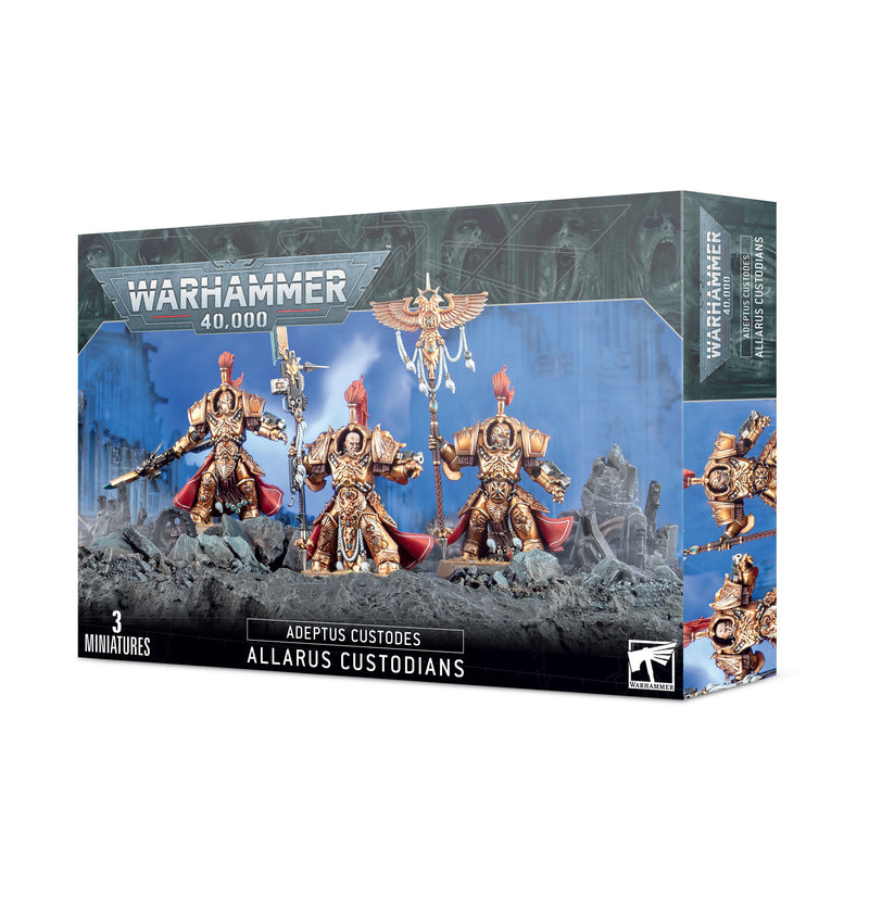 Warhammer 40,000 - Adeptus Custodes - Allarus Custodians - Miniature -  Games Workshop