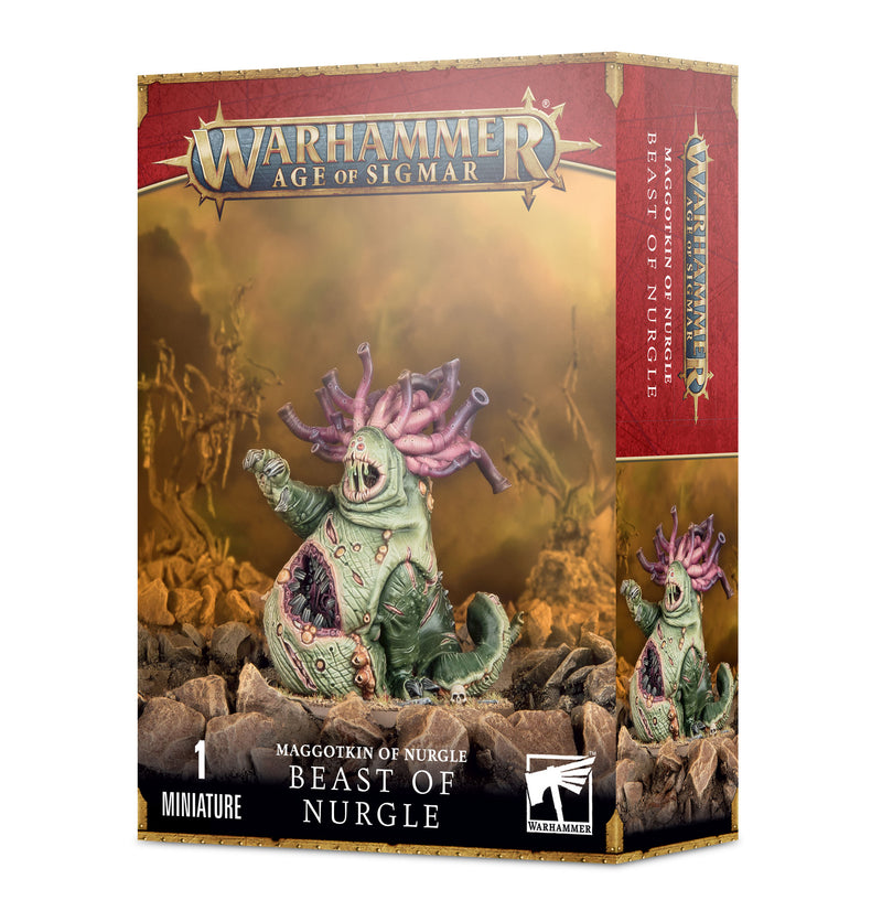 Warhammer: Age of Sigmar - Maggotkin of Nurgle - Beast of Nurgle - Miniature -  Games Workshop