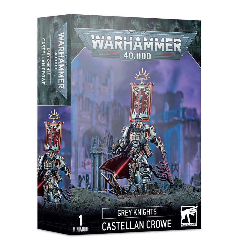 Warhammer 40,000 - Grey Knights - Castellan Crowe - Miniature -  Games Workshop