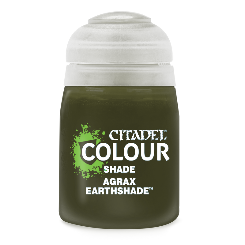 Shade - Agrax Earthshade - Acrylic Paint 18ML - Paint -  Games Workshop