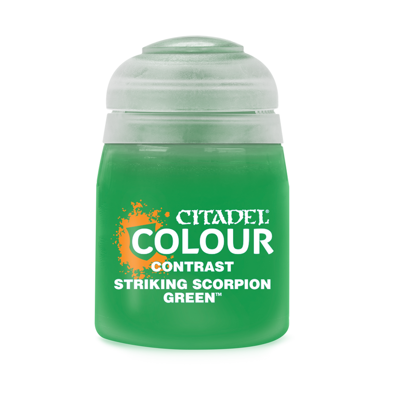 Contrast - Striking Scorpion Green - Acrylic Paint 18ML - Paint -  Games Workshop