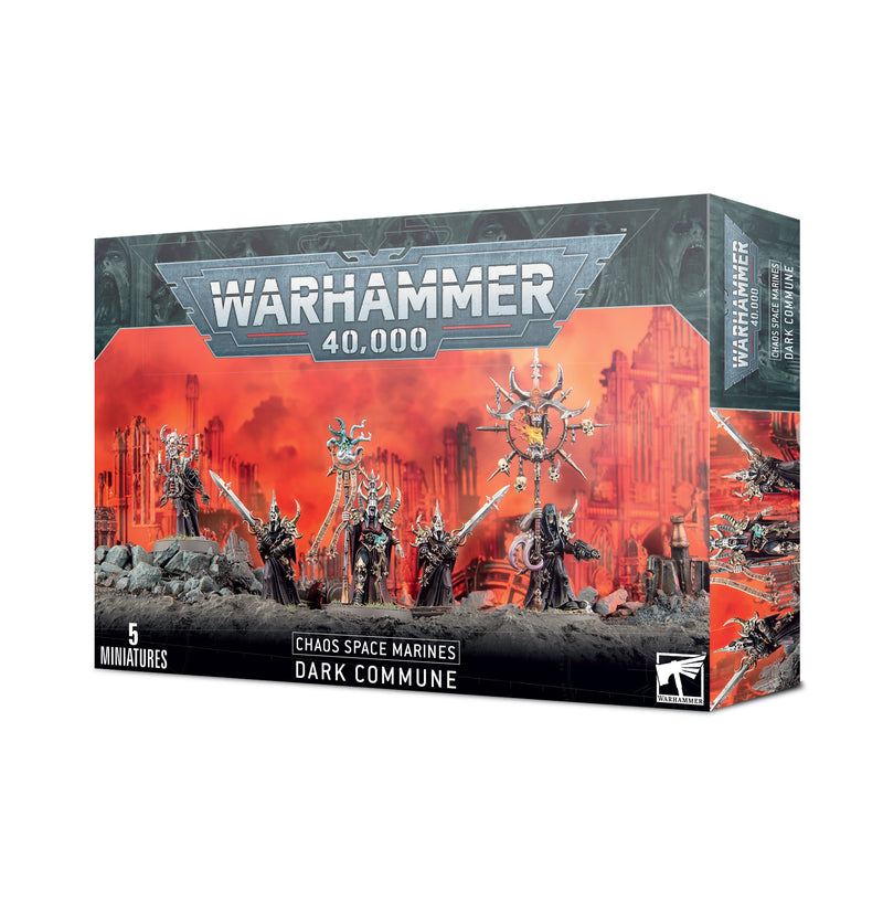 Warhammer 40,000 - Chaos Space Marines - Dark Commune - Miniature -  Games Workshop