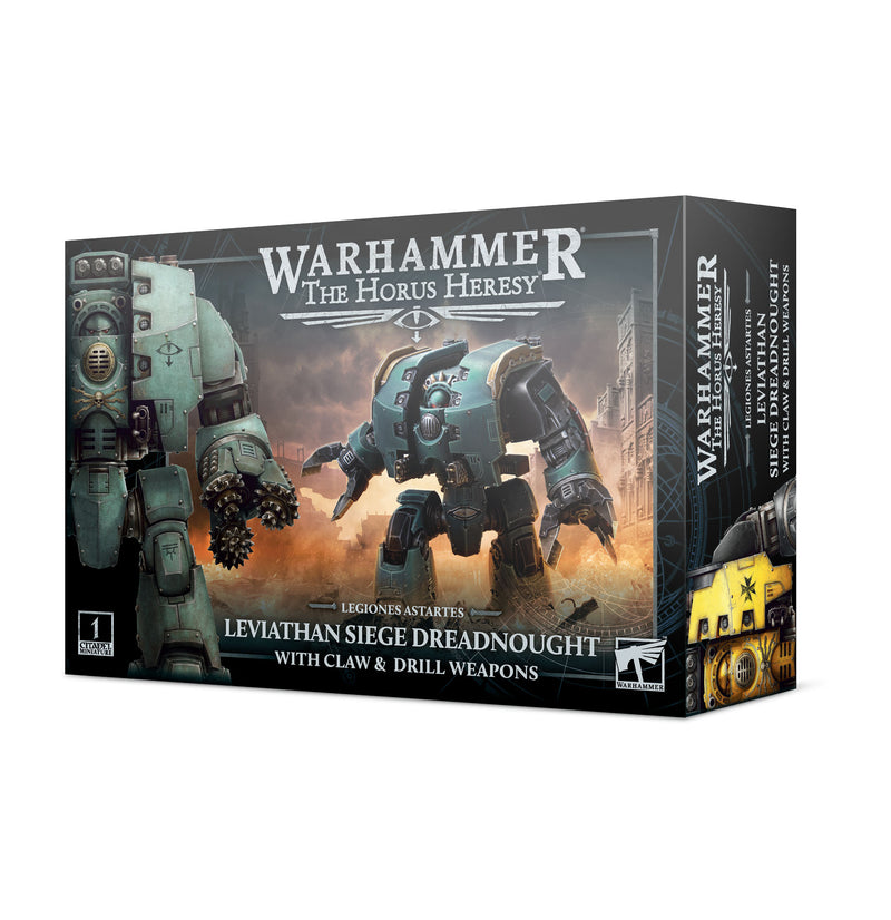 Warhammer: The Horus Heresy - Legiones Astartes - Leviathan Siege Dreadnought with Claw & Drill Weapons - Miniature -  Games Workshop