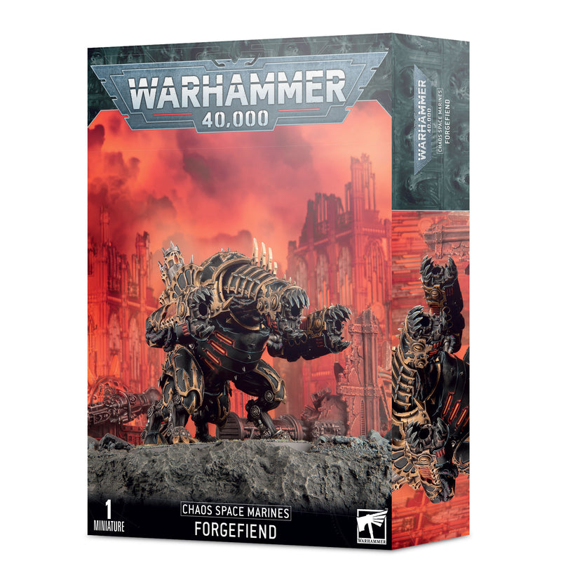 Warhammer 40,000 - Chaos Space Marines - Forgefiend - Miniature -  Games Workshop