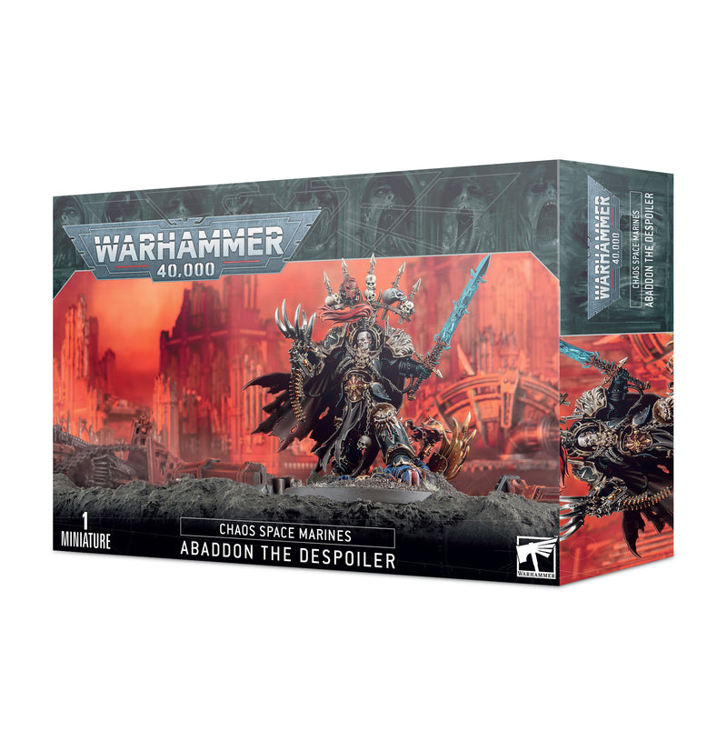 Warhammer 40,000 - Chaos Space Marines - Abaddon the Despoiler - Miniature -  Games Workshop