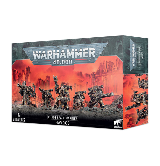 Warhammer 40,000 - Chaos Space Marines - Havocs - Miniature -  Games Workshop