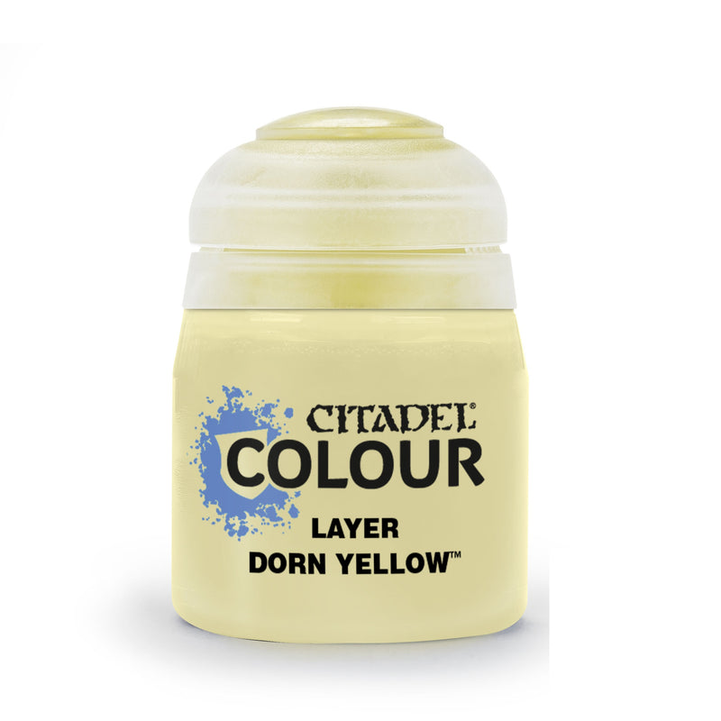 Layer - Dorn Yellow - Acrylic Paint 12ML - Paint -  Games Workshop