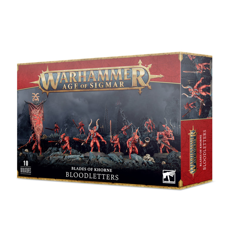 Warhammer: Age of Sigmar - Daemons of Khorne - Bloodletters - Miniature -  Games Workshop