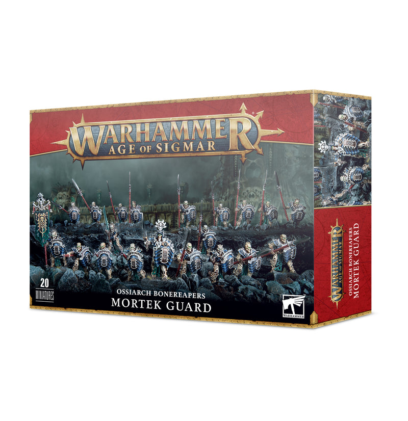 Warhammer: Age of Sigmar - Ossiarch Bonereapers - Mortek Guard - Miniature -  Games Workshop