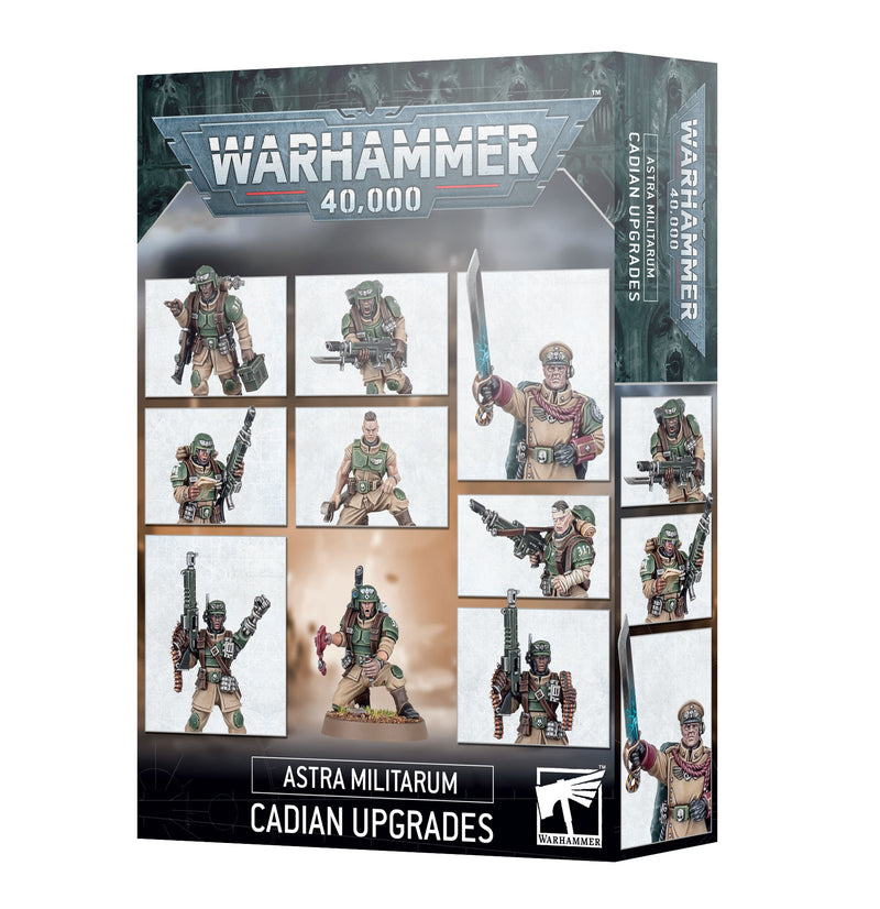 Warhammer 40,000 - Astra Militarum - Cadian Upgrades