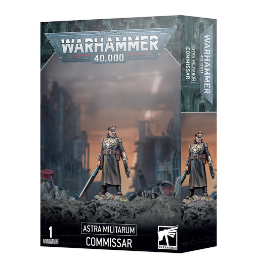 Warhammer 40,000 - Astra Militarum - Commissar - Miniature -  Games Workshop