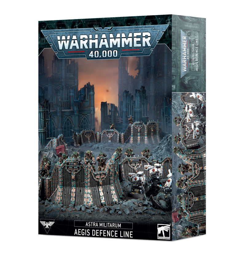 Warhammer 40,000 - Astra Militarum - Aegis Defence Line - Miniature -  Games Workshop