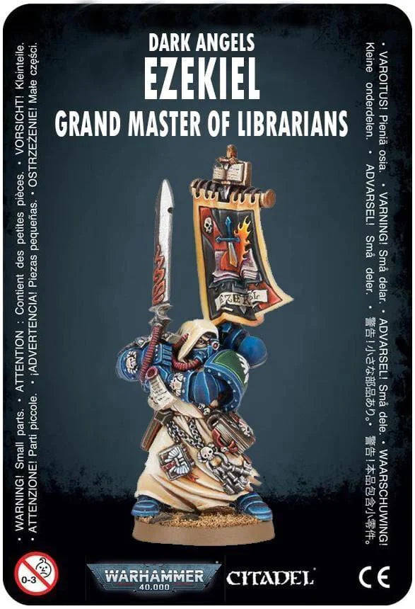 Dark Angels - Ezekiel  Grand Master of Librarians - Miniature -  Games Workshop