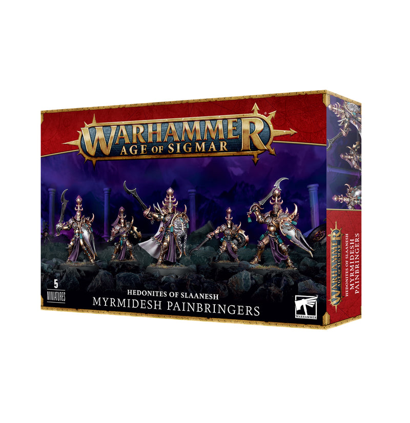 Warhammer: Age of Sigmar - Hedonites of Slaanesh - Myrmidesh Painbringers - Miniature -  Games Workshop