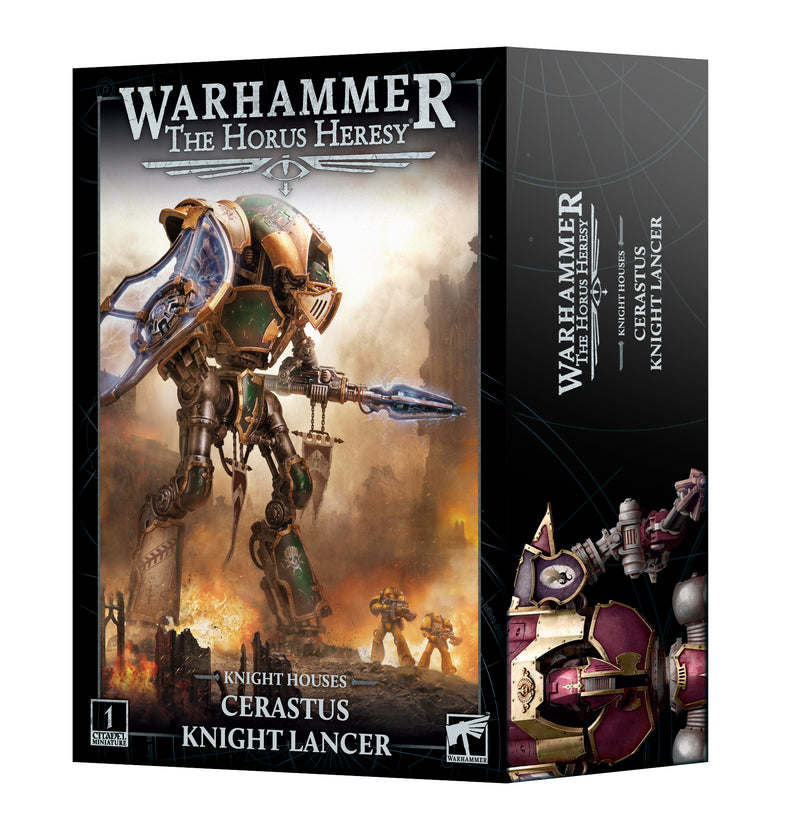 Warhammer: The Horus Heresy - Knight Houses - Cerastus Knight Lancer - Miniature -  Games Workshop