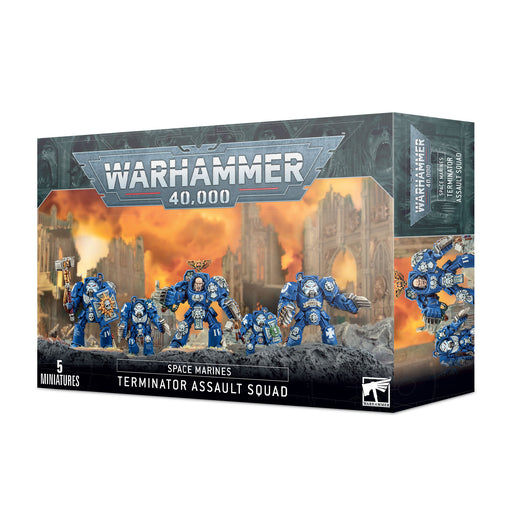 Warhammer 40,000 - Space Marines - Terminator Assault Squad - Miniature -  Games Workshop
