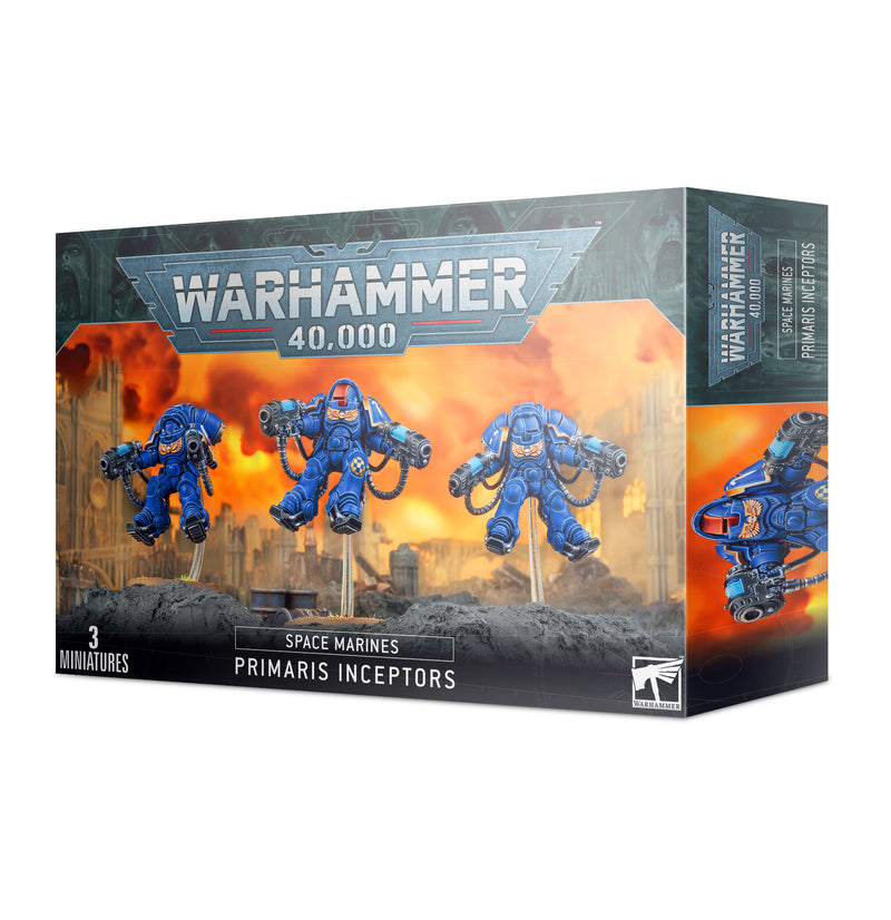 Warhammer 40,000 - Space Marines - Primaris Inceptors - Miniature -  Games Workshop