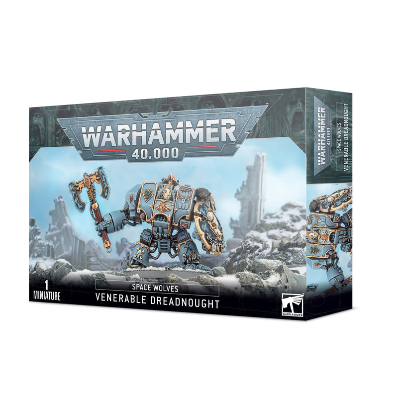 Warhammer 40,000 - Space Wolves - Venerable Dreadnought - Miniature -  Games Workshop