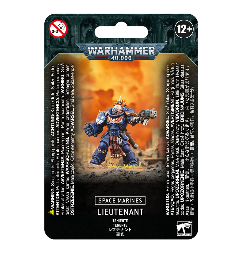 Warhammer 40,000 - Space Marines - Lieutenant - Miniature -  Games Workshop
