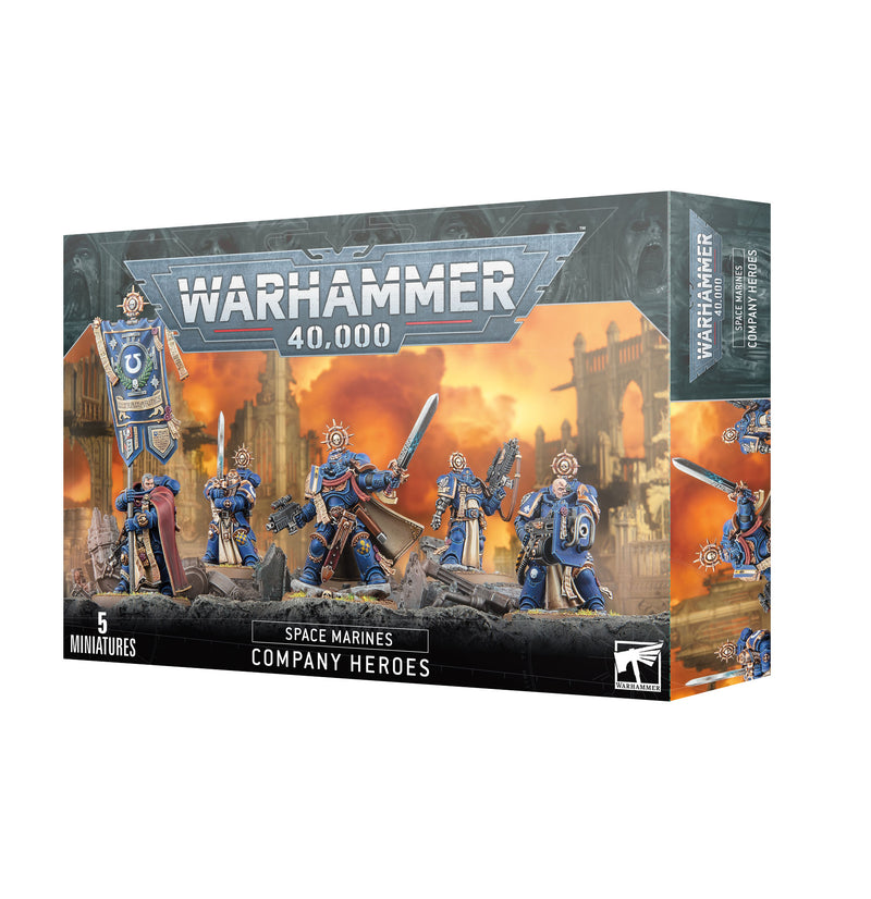 Warhammer 40,000 - Space Marines - Company Heroes - Miniature -  Games Workshop
