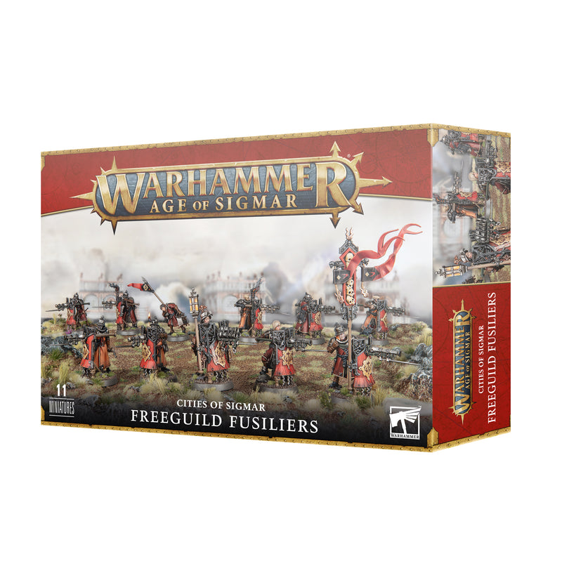 Warhammer: Age of Sigmar - Cities of Sigmar - Freeguild Fusiliers - Miniature -  Games Workshop