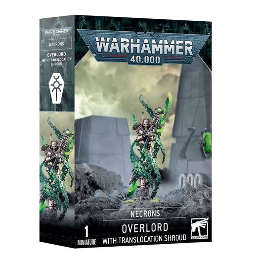 Warhammer 40,000 - Necrons - Overlord with Translocation Shroud - Miniature -  Games Workshop