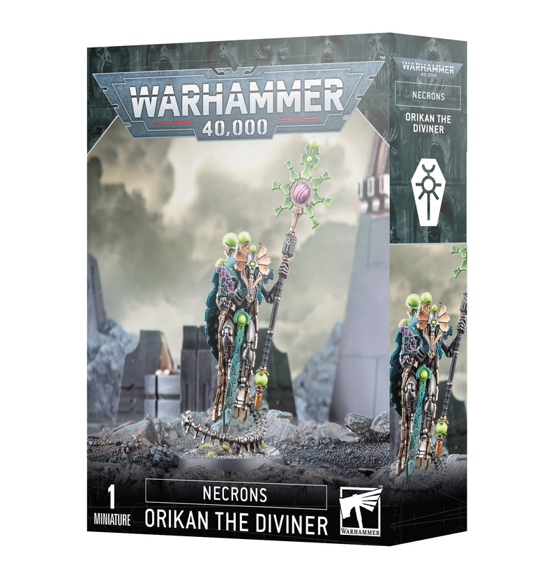 Warhammer 40,000 - Necrons - Orikan the Diviner - Miniature -  Games Workshop