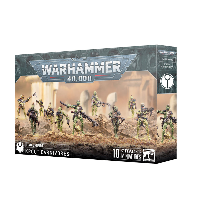 Warhammer 40,000 - Tau Empire - Kroot Carnivores - Miniature -  Games Workshop