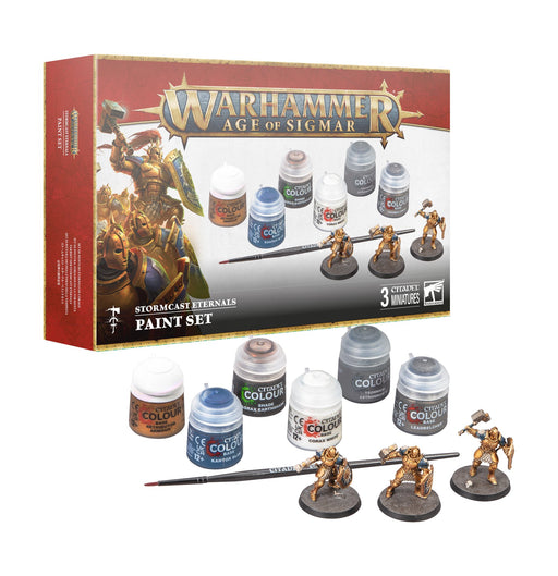 STORMCAST ETERNALS PAINTS SET - Miniature > Accessories > Paint -  Games Workshop