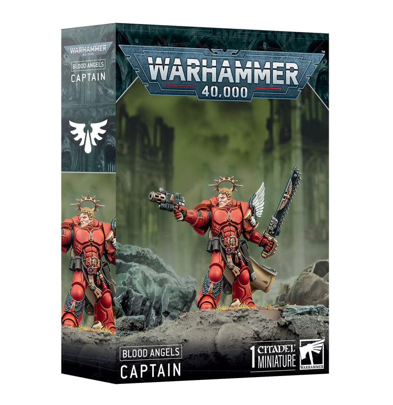 Warhammer 40,000 - Blood Angels - Captain - Miniature -  Games Workshop