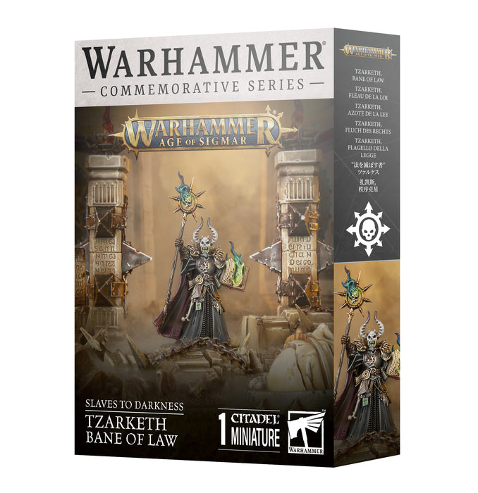 Age of Sigmar - Slaves To Darkness - Tzarketh Bane of Law - Limited exclusive