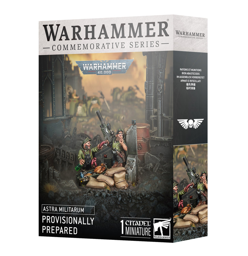 Warhammer 40,000 - Astra Militarum - Provisionally Prepared (Commemorative Series) - Miniature -  Games Workshop