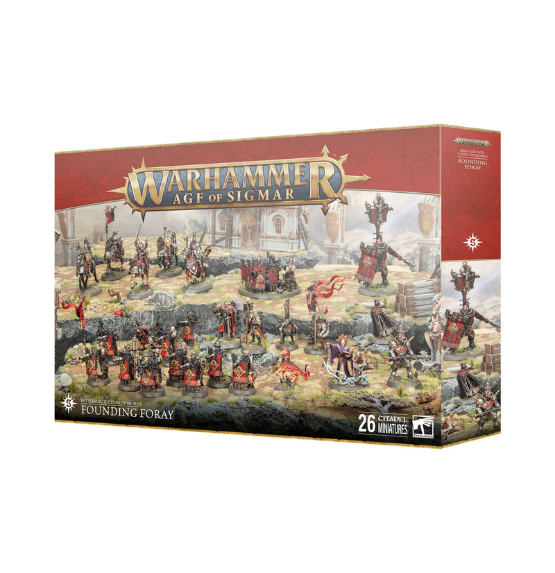 Age of Sigmar: Battleforce Cities of Sigmar Founding Foray - Miniature -  Games Workshop