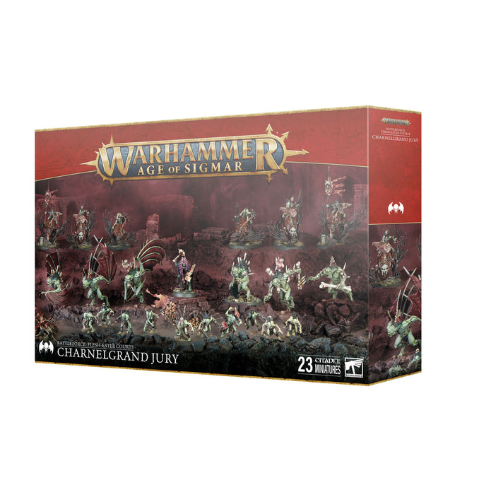 Age of Sigmar: Batleforce Flesh-Eater Courts Charnelgrand Jury (preorder)