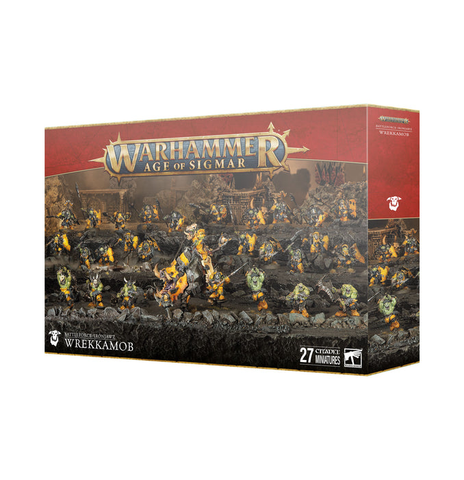 Age of Sigmar: Battleforce Ironjawz Wrekkamob (preorder)