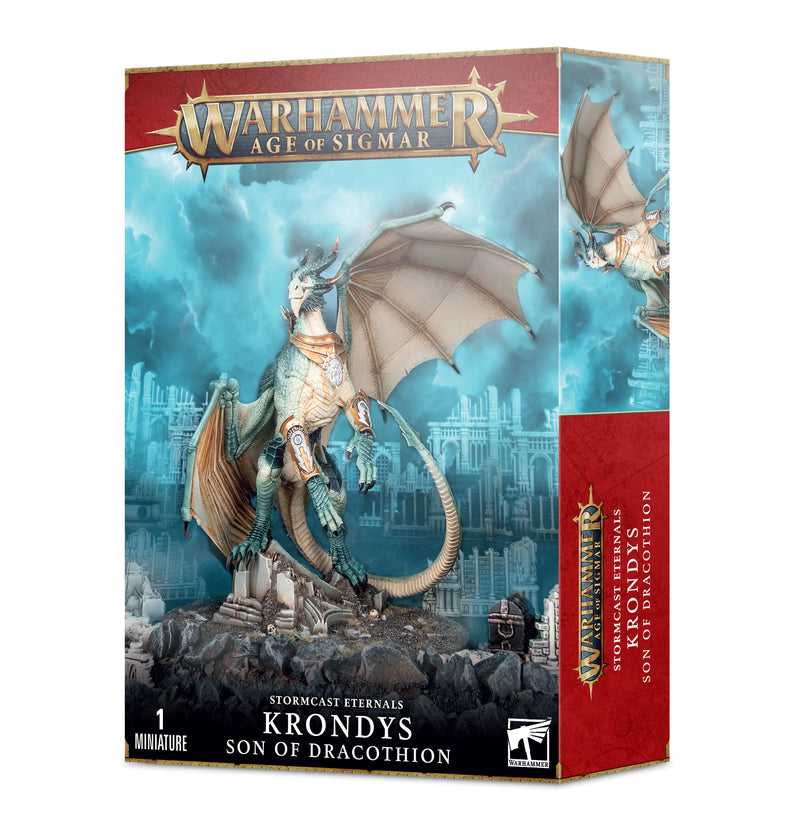 Warhammer: Age of Sigmar - Stormcast Eternals - Krondys Son of Dracothion - Miniature -  Games Workshop