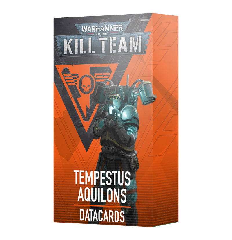 Warhammer 40000: Kill Team - Tempestus Aquilons - Datacards - Miniature -  Games Workshop