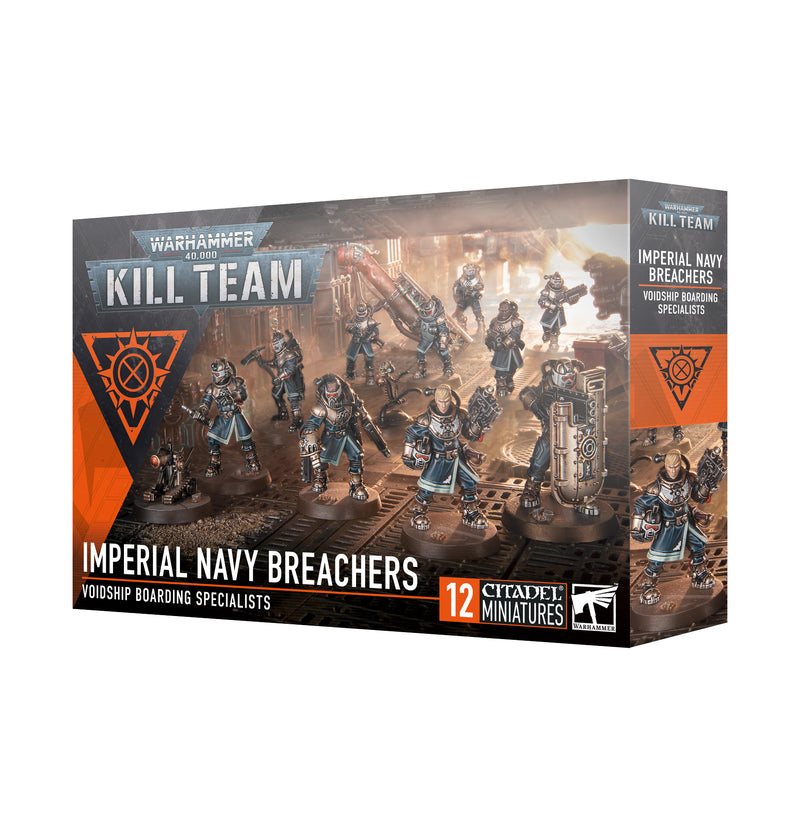 Warhammer 40000 - Kill Team: Imperial Navy Breachers - Miniature -  Games Workshop