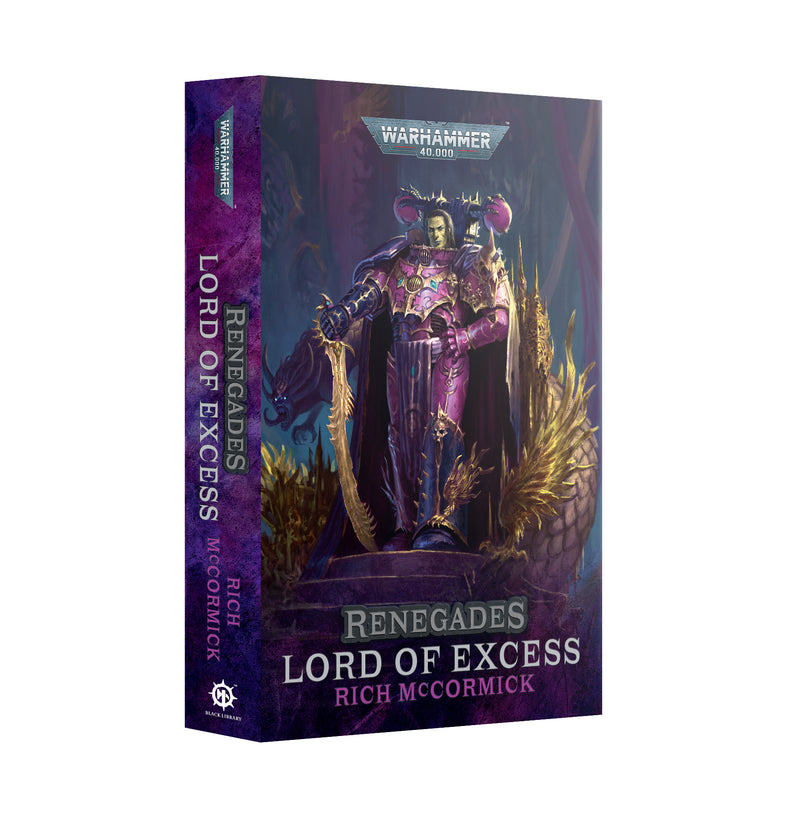 Black Library - Renegades Lord Of Excess - Book -  Games Workshop