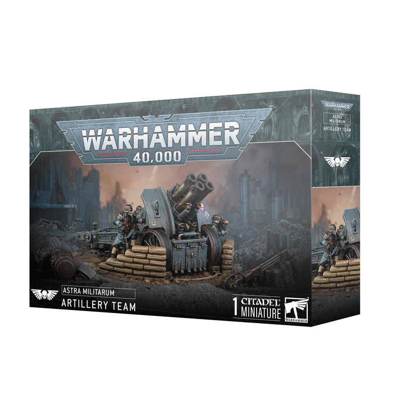 Warhammer 40,000 - Astra Militarum - Krieg Artillery Team - Action & Toy Figures -  Games Workshop