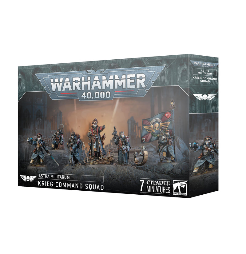 Warhammer 40,000 - Astra Militarum - Krieg Command Squad - Action & Toy Figures -  Games Workshop